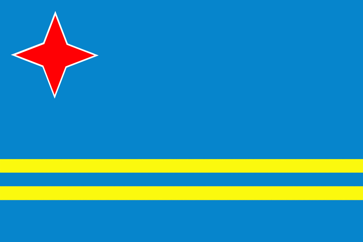 Aruba flag